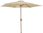 ROJA slunečník ROJA NAKLÁPĚCÍ WOOD 3m béžový