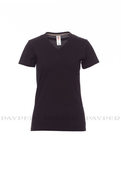 Dámské tričko Payper V-NECK LADY Barva: Černá, Velikost: XL (000951002614000XL)