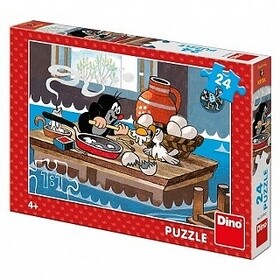 Krtek a orel: puzzle 24 dílků - Dino