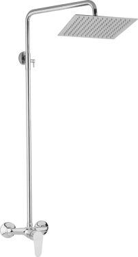JB Sanitary Sprchová sestava s baterií TIRA s horním vývodem, 30x30cm SD 61 000 00 2
