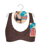 Dámská podprsenka Sloggi Zero Feel Lace 2.0 Bralette hnědá BROWN