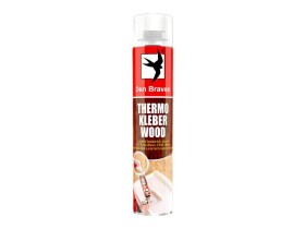 Lepidlo DEN BRAVEN THERMO KLEBER WOOD pistolové 750ml - rozbaleno - chybí víčko