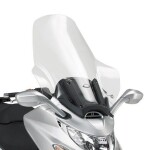 D293St plexi čiré Kymco X-citing 250-300-500 (05-09), vxš870x640 mm