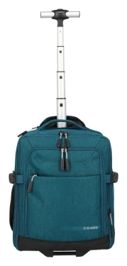 Travelite Kick Off Trolley Backpack Petrol 24/28 L TRAVELITE-6922-22