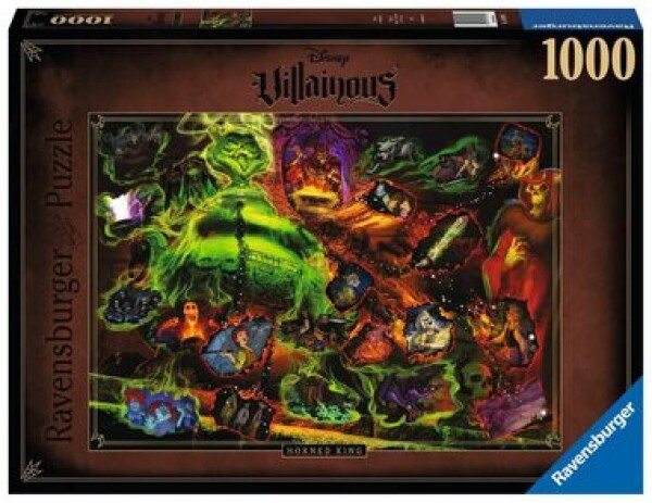 King RAVENSBURGER Disney Villainous: Horned 1000 dílků