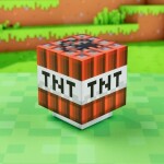 Dekorativní lampa Minecraft - TNT - EPEE