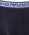 Pánské boxerky 3Pack 112131 4R717 modré Emporio Armani