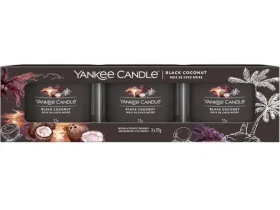 Yankee Candle BLACK COCONUT 3x 37 g