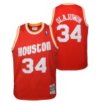 Mitchell & Ness Dětský dres Houston Rockets NBA Hakeem Olajuwon #34 1993-94 Youth Swingman Červená (YOUTH)