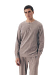 Pánské pyžamo 42638 Desert grey - HENDERSON šedá XL