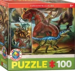 EUROGRAPHICS Puzzle Masožraví dinosauři