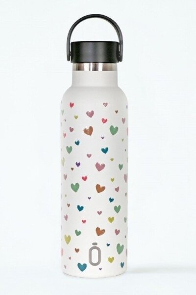 Termoláhev 600ml Hearts Cream