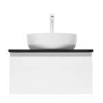 Koupelnová skříňka s krycí deskou SAT B-WAY 59x30x45 cm bílá lesk BWAY60WTKUB BWAY60WTKUB