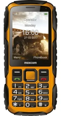 Maxcom MM920L Strong žlutá / Odolný telefon / 2,8" / Svítilna / microSD 32GB (MM920LYELL)