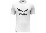 Salewa Solidlogo Dry pánské triko krátký rukáv White vel. 50/L