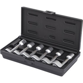 KS Tools 913.1210 Otevřená sada očkových nástrčných klíčů 1/2, 6 ks