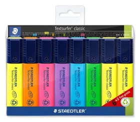 Staedtler Textsurfer Promotion 6+2 / Zvýrazňovač / sada 8 ks / mix barev / šíře stopy 1-5 mm (364 A WP8)