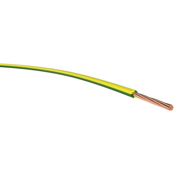 VER H07V-R 25 gn/ge Eca Ri.50 Kabel H07V-R 1 x 25 mm² zelenožlutá 50 m