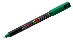Akrylový popisovač Uni Posca 1MR 0,7 mm trubičkový hrot, zelený 06