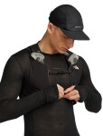 ICEBREAKER Mens 75 Cool-Lite Featherlight LS Crewe, Black velikost: XXL