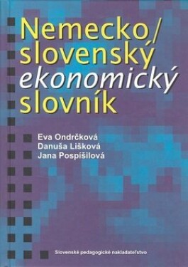 Nemecko slovenský ekonomický slovník