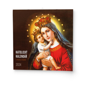 Nástěnný kalendář 2024 Katolický modlitbami)