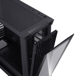 EVOLVEO Ptero Q2G, skříň ATX, 4x ARGB ventilátor, skleněná bočnice + přední panel, černá