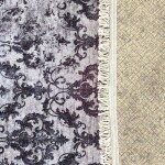 DumDekorace Moderní vintage koberec béžovošedý s orientálním vzorem Šířka: 120 cm | Délka: 180 cm