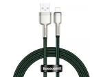 Baseus CALJK-A06 Kabel USB-A (M) - Lightning (M) 1 m zelená (CALJK-A06)