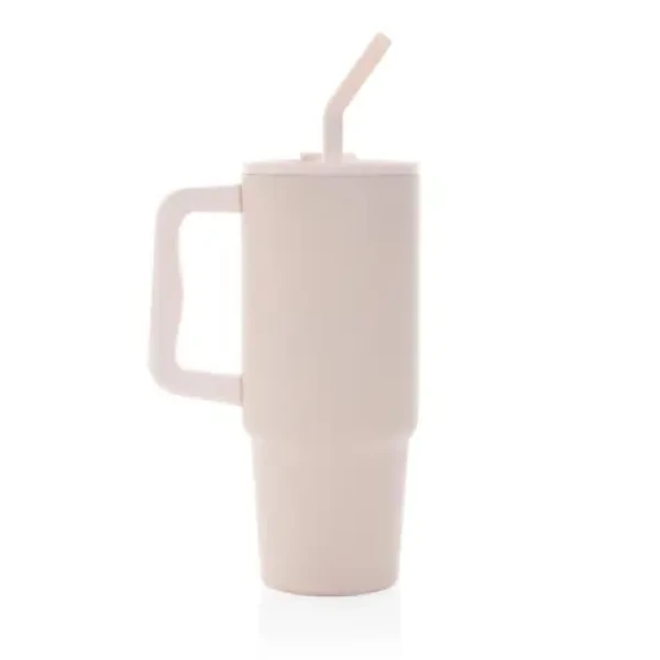 XD Design Velký nerezový termohrnek Embrace 900ml růžová (P437.3014)