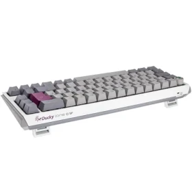 Ducky One 3 Cherry MX-Red šedá / herní klávesnice / podsvícená / mechanická / drátová USB-C / DE (DKON2167ST-RDEPDMIWHHC1)
