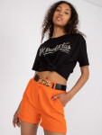 Šortky DHJ SN 13186 1.70 oranžová
