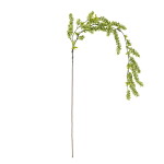 Bloomingville Umělá květina Reed Stem Green 132 cm, zelená barva, plast