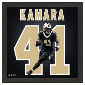 Obraz New Orleans Saints NFL Alvin Kamara #41 Impact Jersey