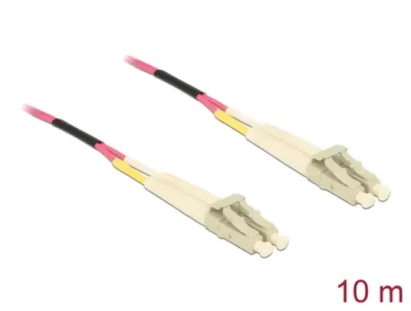 Delock optický kabel LC-LC / Optický kabel / Multimode OM4 / 10 m (84644)
