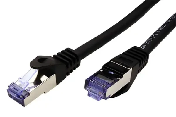 Roline Cat6a S/FTP černá / Patch kabel / Component Level / 2 m / LSOH (21.15.2852)