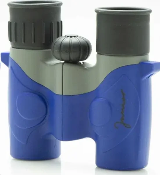 Focus Junior 6x21 modro-šedý / Dětský binokulární dalekohled / Gumové tělo (109539)