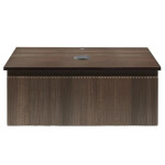 Koupelnová skříňka s krycí deskou SAT Evolution 98x30x44,8 cm ořech mat SATEVO100NAD SATEVO100NAD