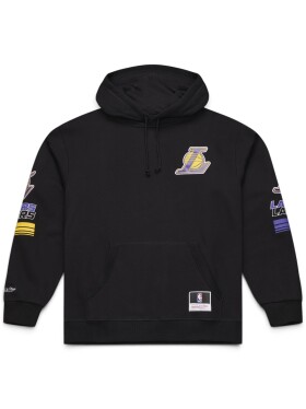 Mitchell & Ness Pánská mikina Los Angeles Lakers NBA Triple Check Hoodie Velikost: M