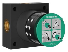 HANSGROHE - Základní těleso pro horní sprchu, pro 2 spotřebiče 24573180