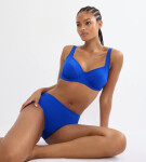 Dámská plavková podprsenka Summer Twist W 01 - BLUE - modrá 7446 - TRIUMPH RACING BLUE 38F