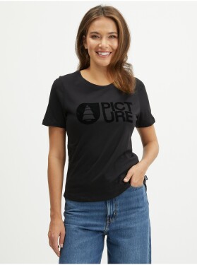Černé dámské tričko tričko Picture - Dámské