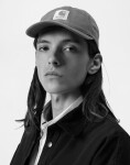 Carhartt WIP Canvas Cap Black stone washed