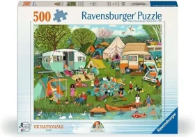 RAVENSBURGER Puzzle Dobrodružství v kempu