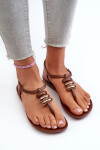 Dámské ploché sandály Ipanema Class Blow Up Sandal Fem Brown Velikost: