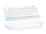 Logitech G713 Tactile bílá / Herní klávesnice / TKL / FR AZERTY / USB / podsvícení (920-010416)