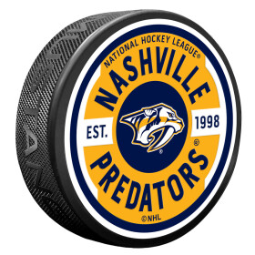 Mustang Puk Nashville Predators NHL Gear Textured Puck