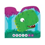 Kouzelné čtení Minikniha s výsekem Dinosaurus