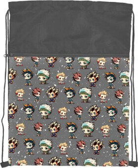 Sáček na přezůvky Anime mascots 32x42,5cm
