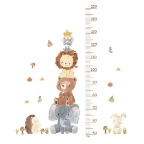 Sipo Nástěnné samolepky do dětského pokoje, Animal Pyramid (SPWS63043)